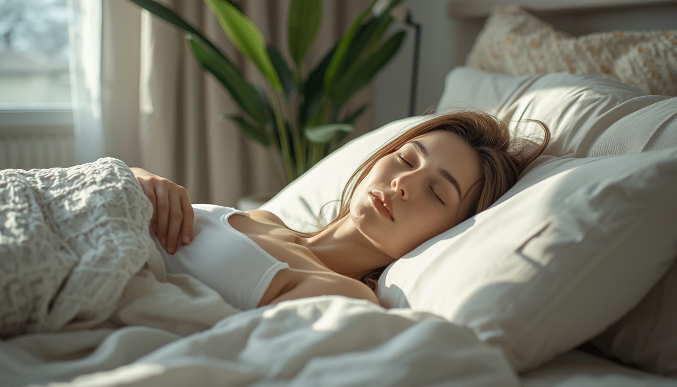 Soft natural scene illustrating calm focus during daily rest